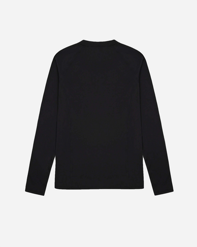 Men's Mock Neck Base Layer - Black Onyx