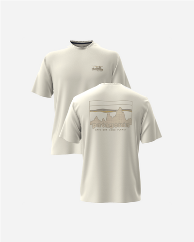 M's '73 Skyline Organic T-Shirt - Birch White