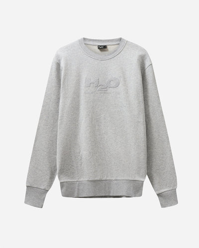 Logo Sweat O'neck - Lt. Grey Mel/Black