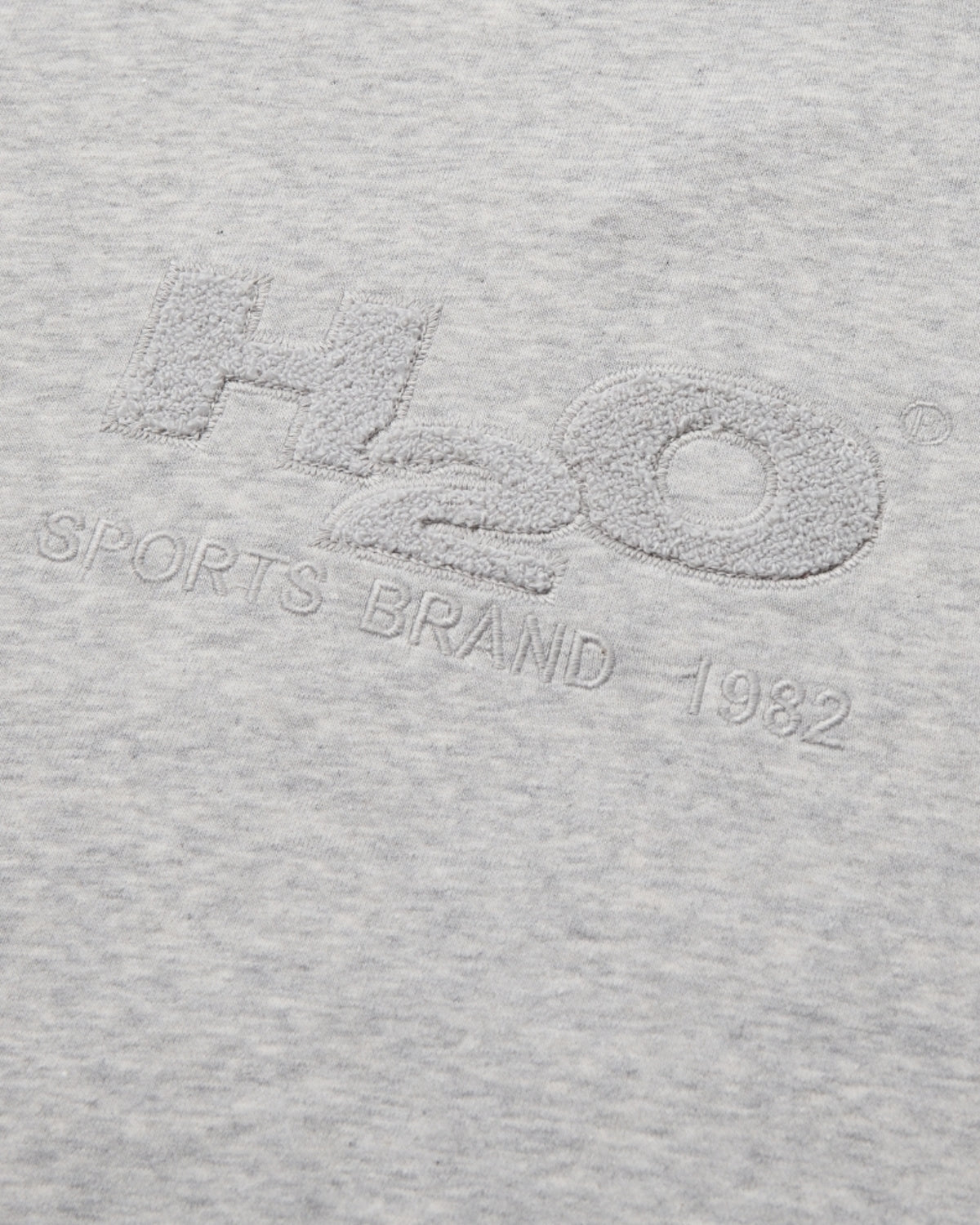 Logo Sweat O'neck - Lt. Grey Mel/Black
