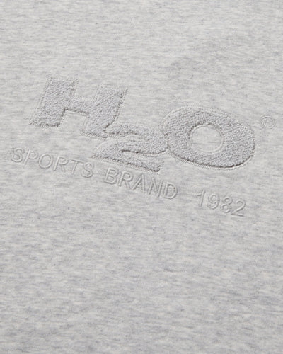 Logo Sweat O'neck - Lt. Grey Mel/Black