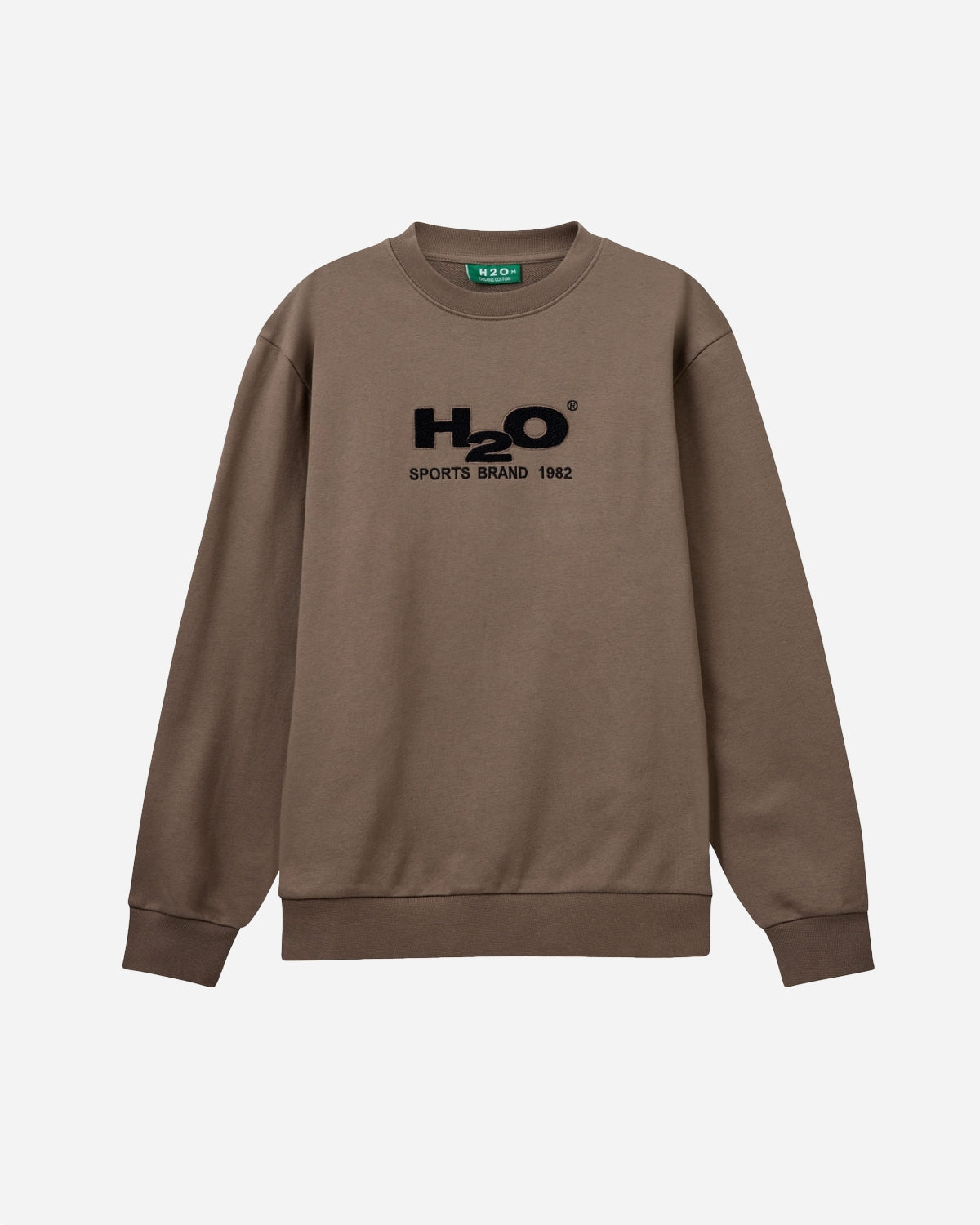 Logo Sweat O'neck - Dusty Oak/Navy