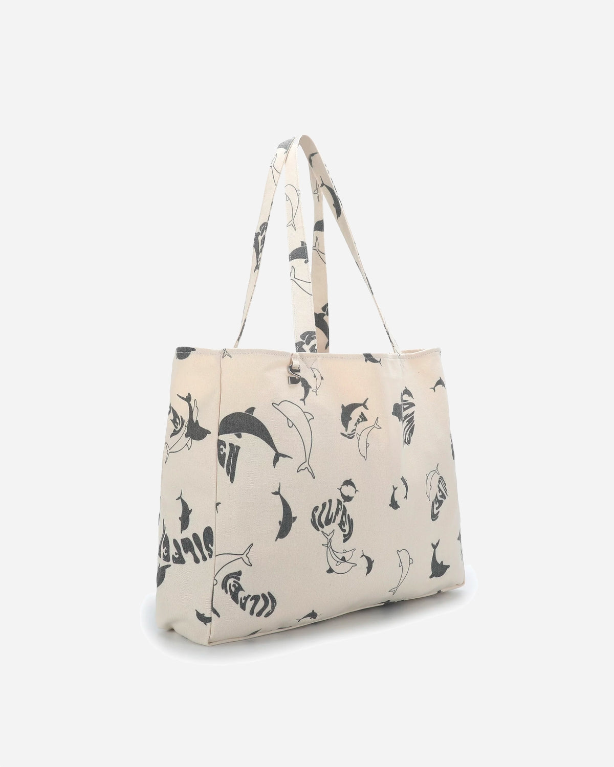 Tote Saga - Dolphins Black/White