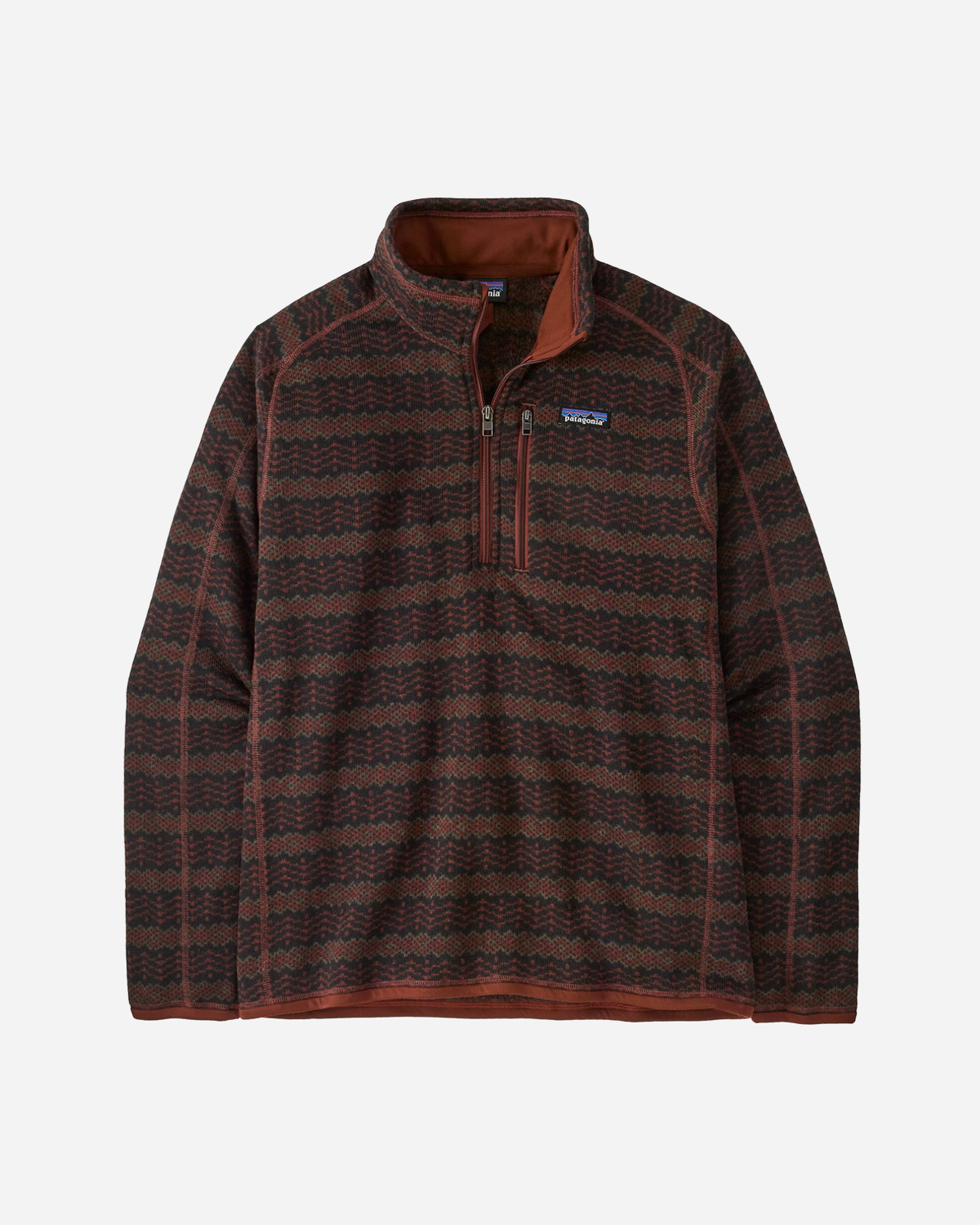 M's Better Sweater 1/4 Zip - Woven Together / Dried Vanilla