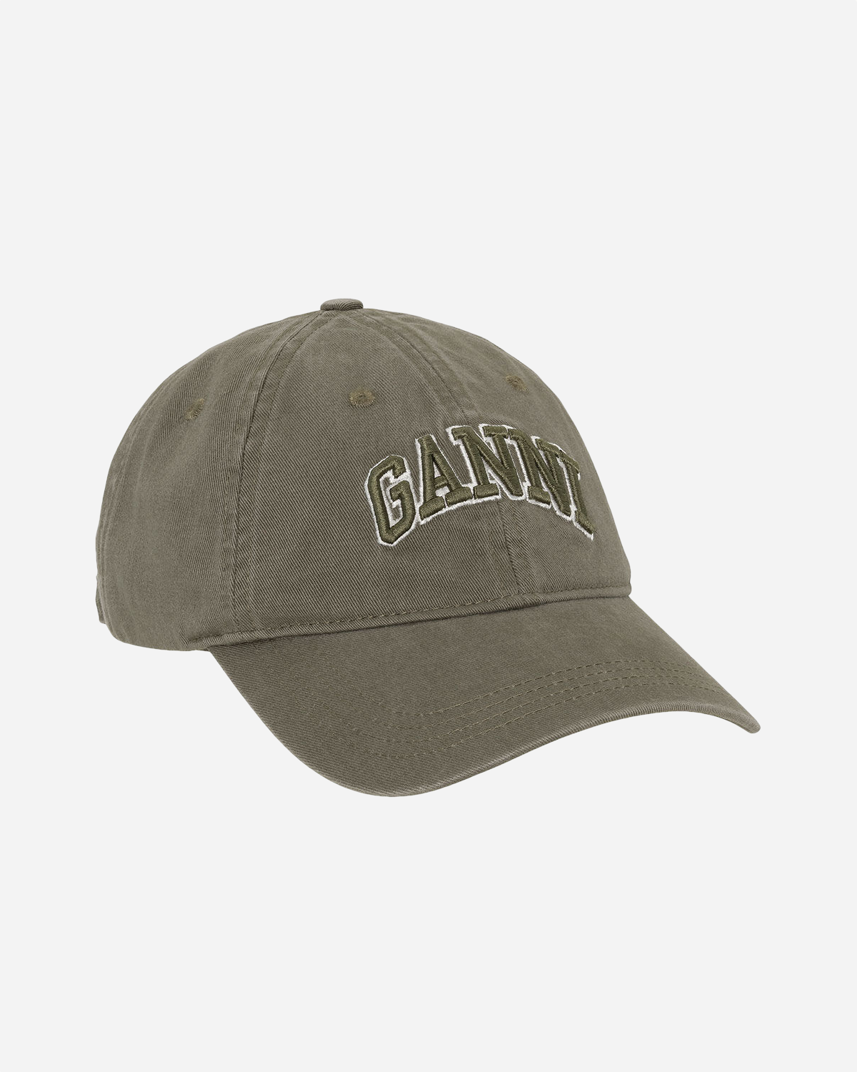 Washed Cotton Canvas Cap Emb - Kalamata
