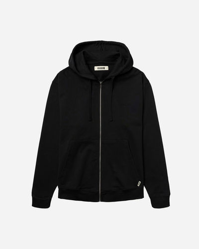 Fuji Base Zip Hoodie - Black