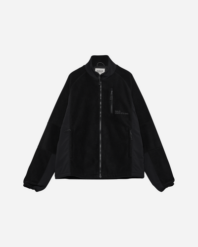 Halo Windproof Teddyfleece Jacket - Black