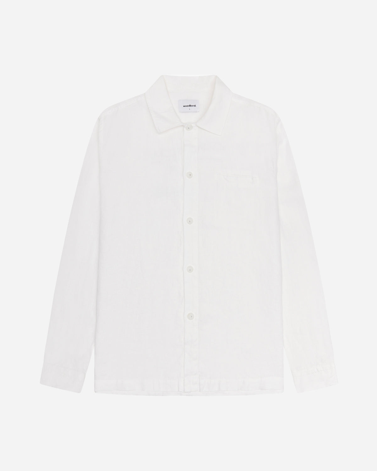 Brenti Linen Shirt - Off White