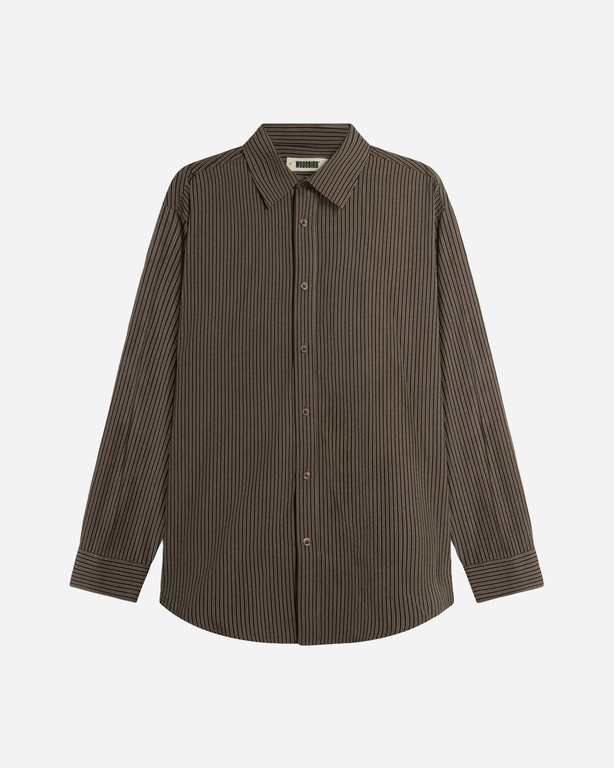 Jong Stripe shirt - Brown