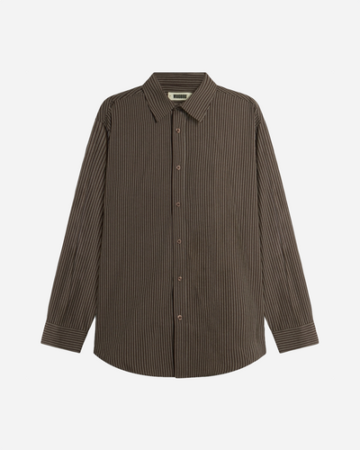 Jong Stripe shirt - Brown