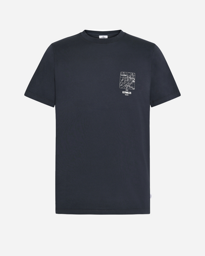 Ryan tee - Navy/cream