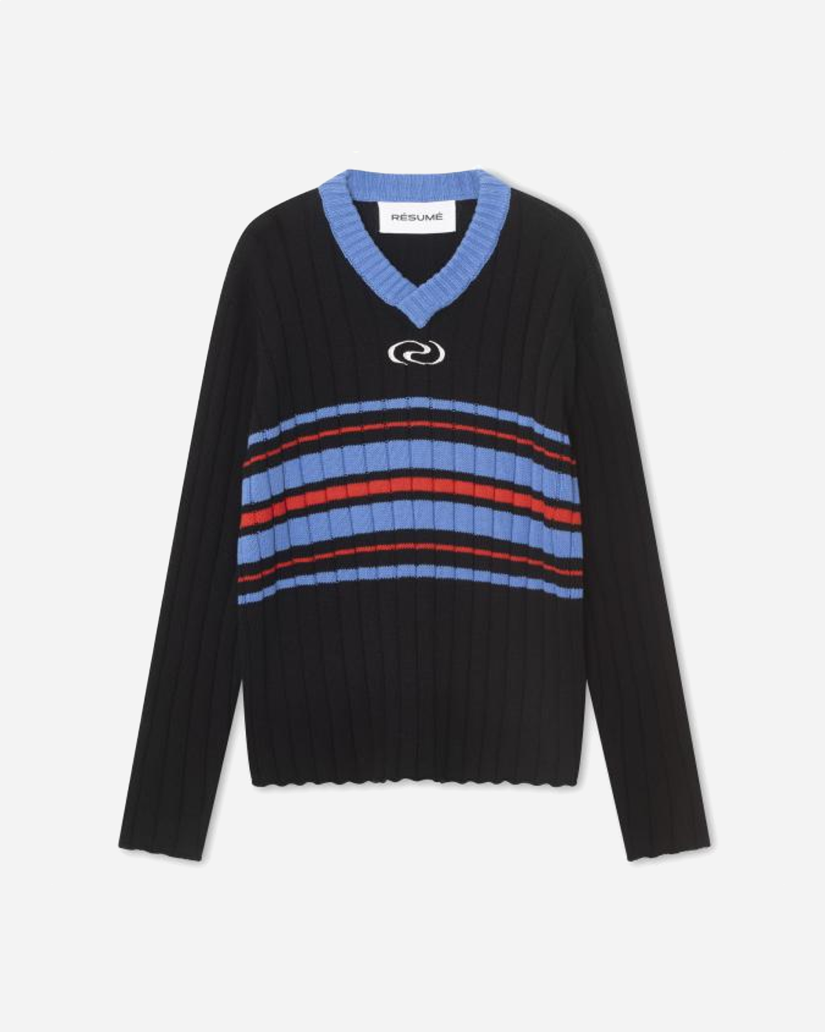 CollinRS Knit Pullover - Multi Black