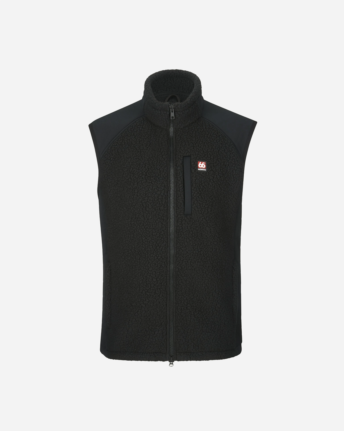 Tindur Shearling Vest - Black