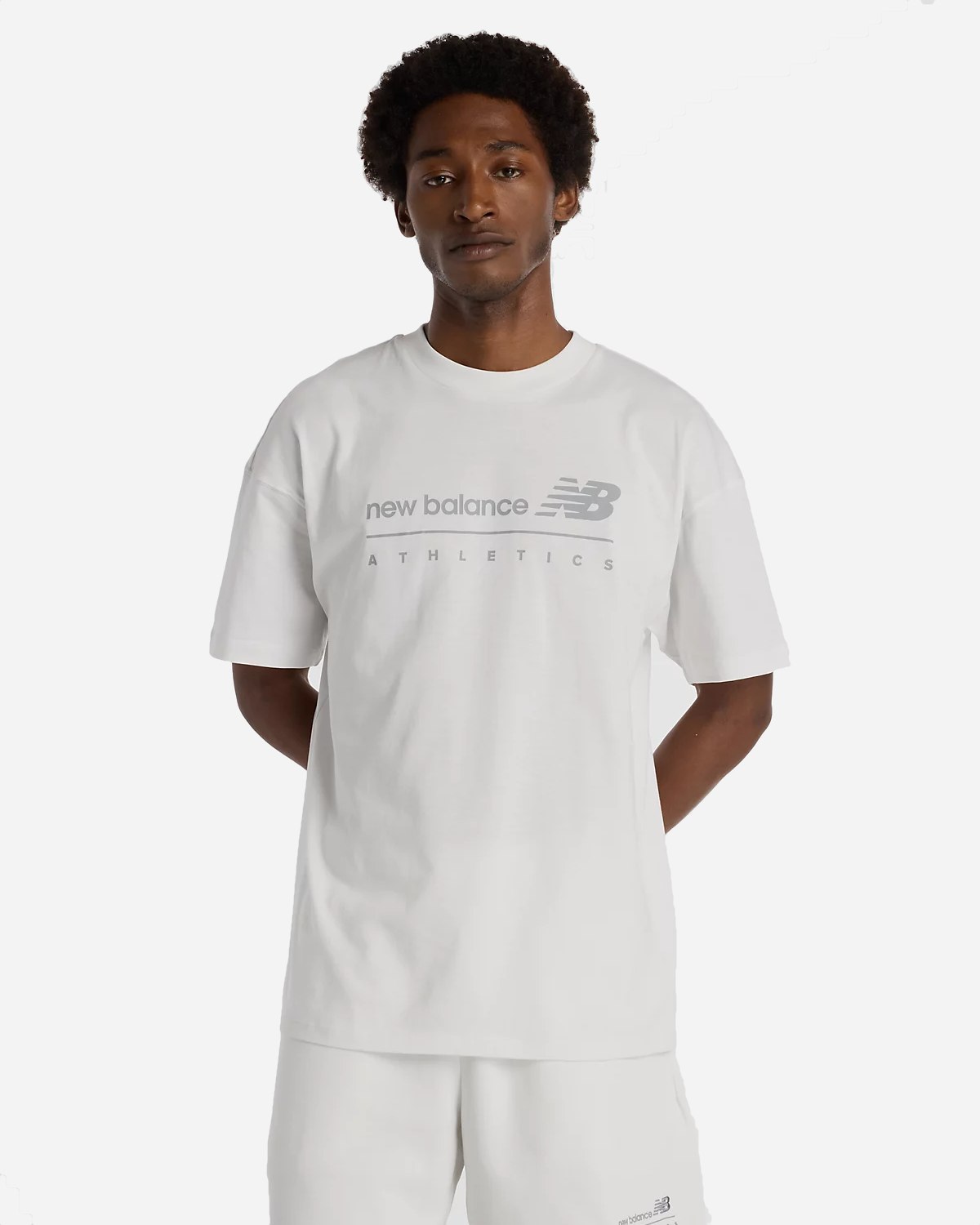 Linear Graphic T-Shirt - Grey