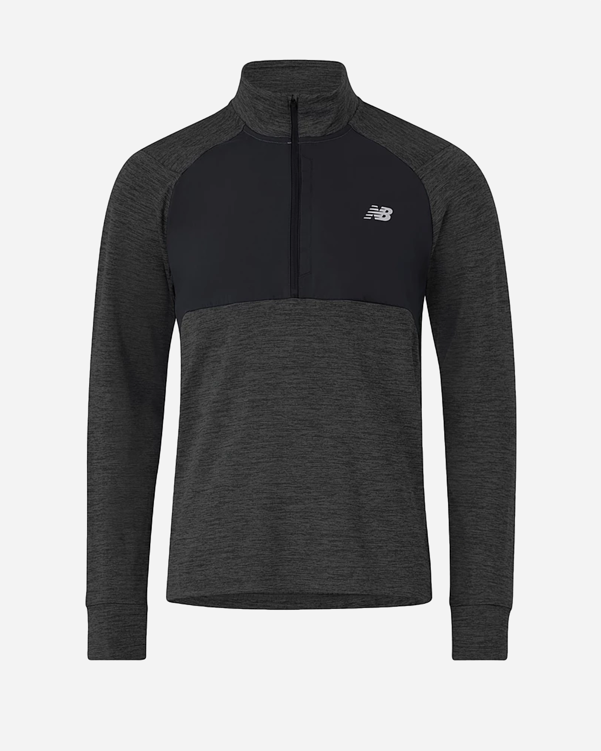 Athletics Heat Grid 1/2 Zip - Black