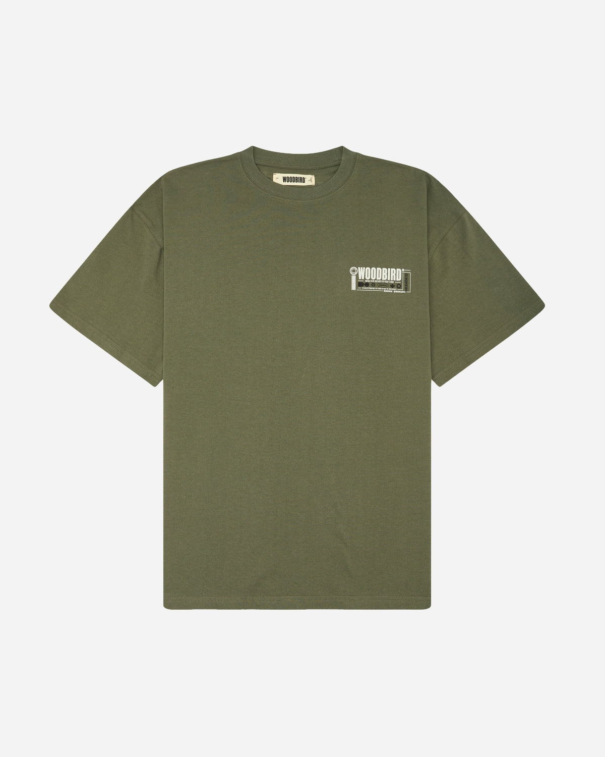 Baine Train Tee - Army Green