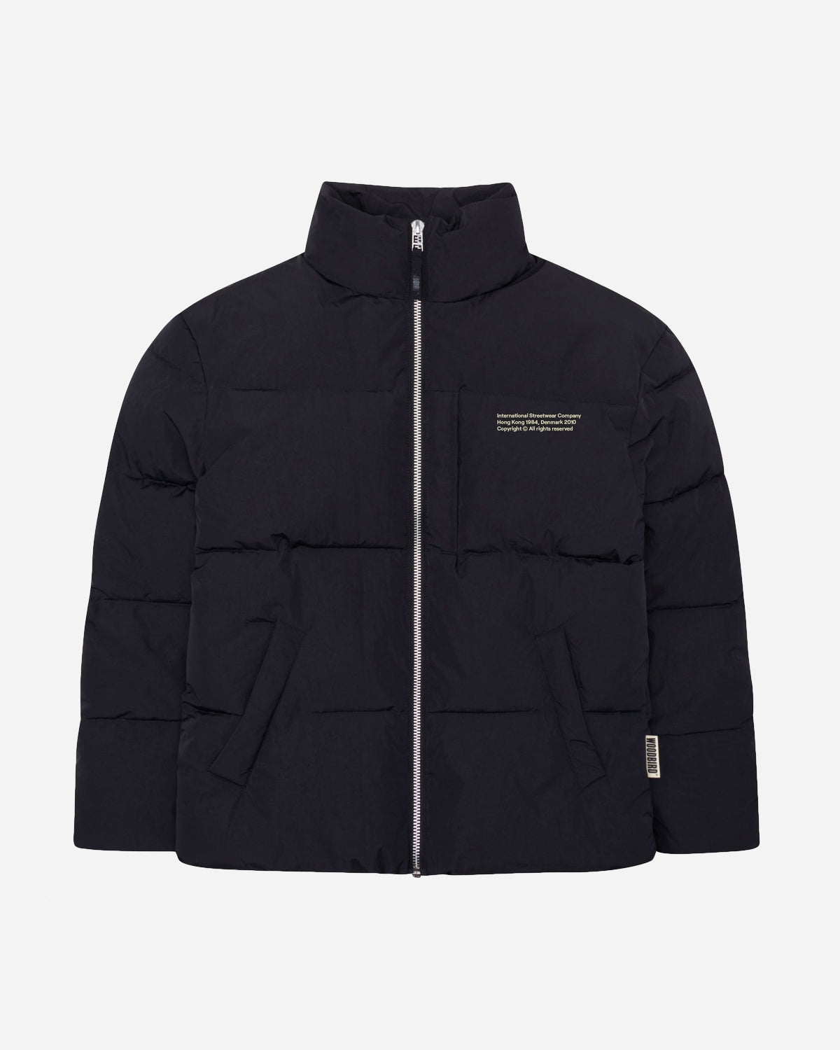 Dapper Puff Jacket - Black