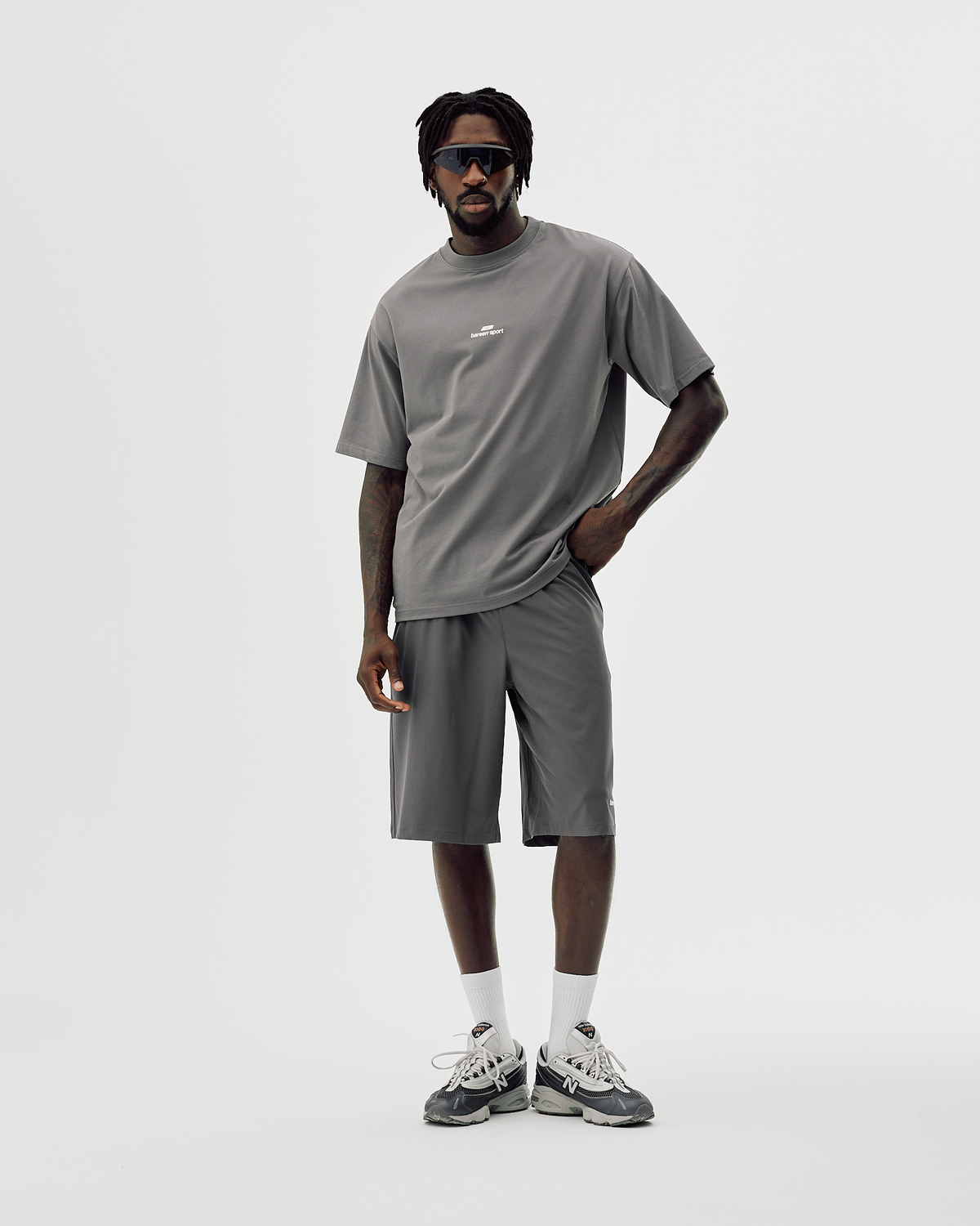 Athletic Box Fit - Iron Gate