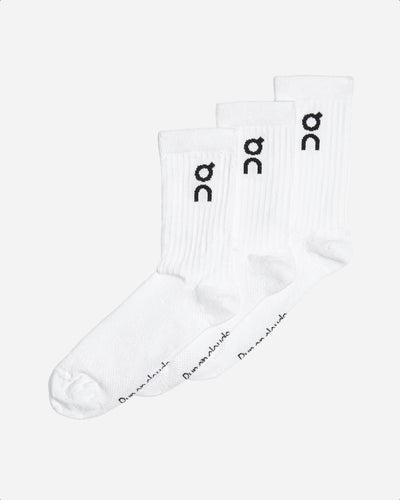 Logo Sock 3-Pack Unisex - White