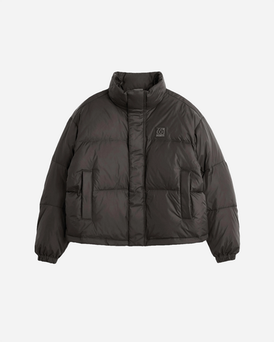 Dyngja Down W Cropped Jacket - Licorice