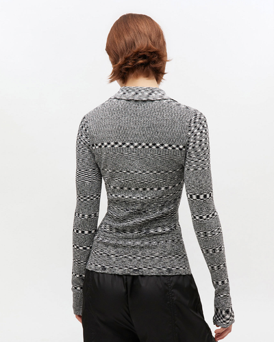 Spacedyed Polo - Black