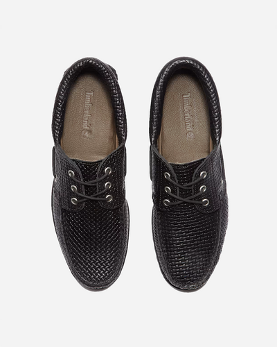 Auth Boat Shoe - Black Full Grain W Dark Brown