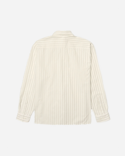 Buzo Pocket Shirt - Off White Stripe