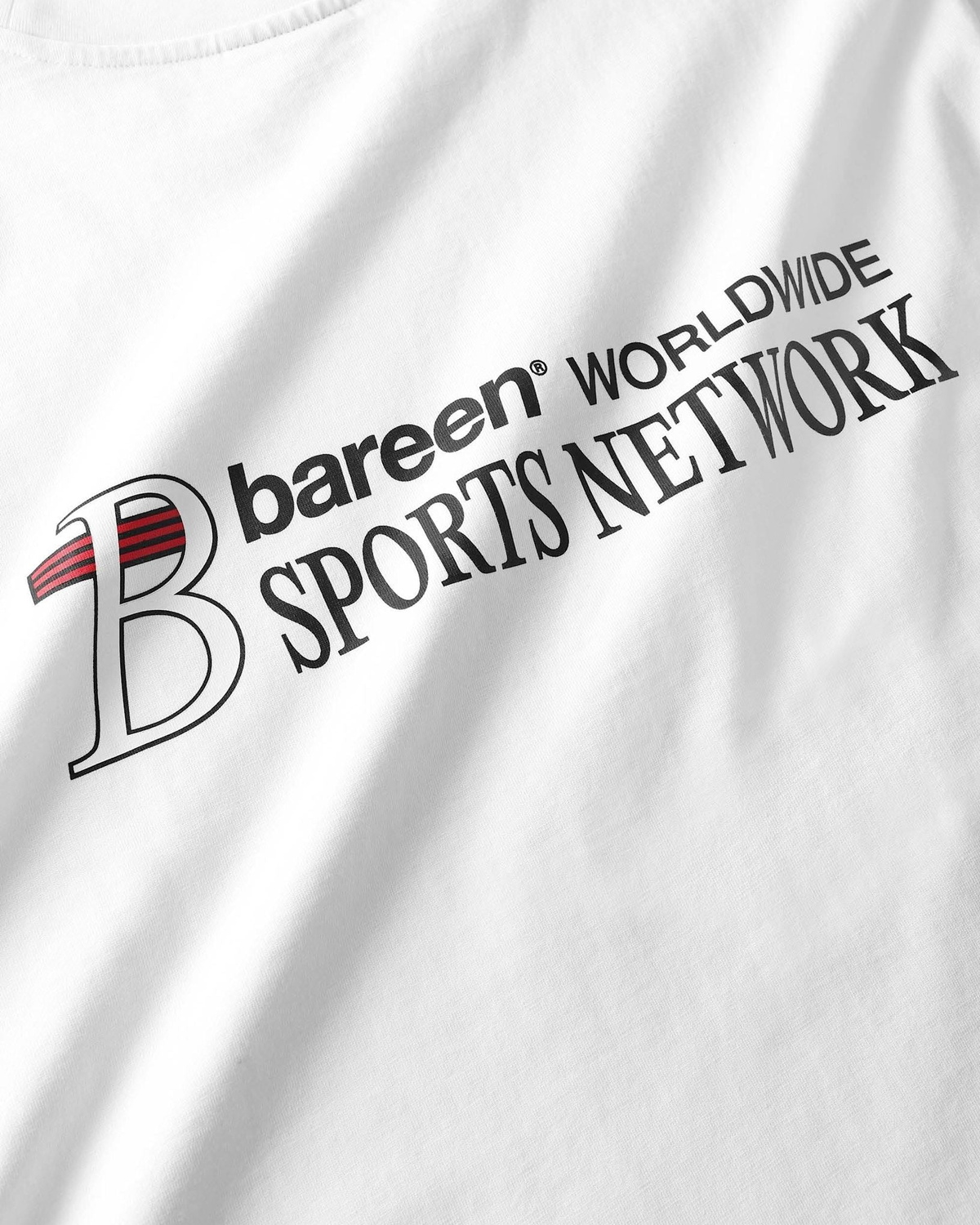 Box Fit T-Shirt Sports Network - White