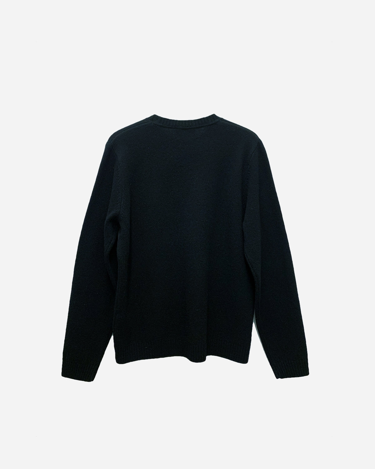 Tay Aa Cs Patch Lambswool Jumper - Black