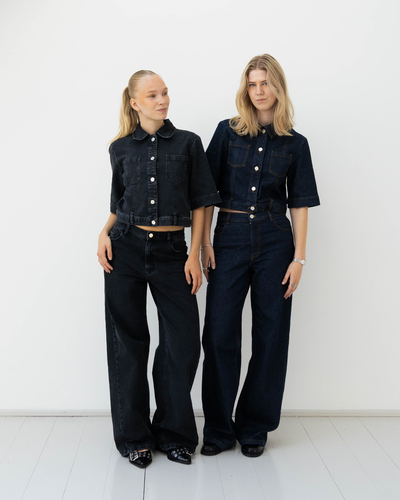 NO 05 - Black Washed Denim