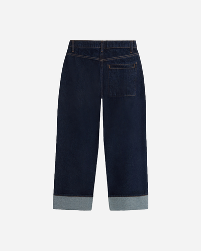 Noel Fold Jeans - Raw Blue