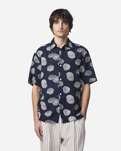 Freddy SS NO PKT 5715 - Navy Blue