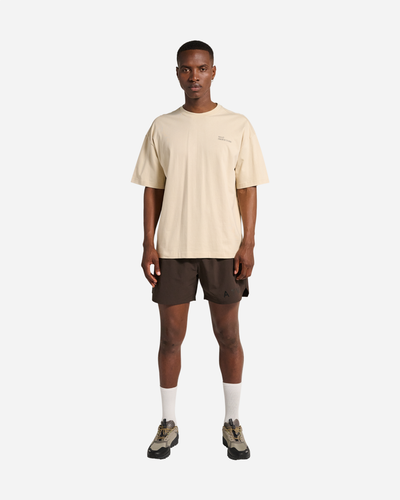 Halo Graphic Boxy T-Shirt - Oyster Gray/ Asphalt