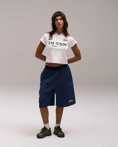 Bareen X (Di)Vision Football Kit Jersey Women - Pink / White