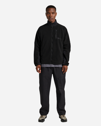 Halo Windproof Teddyfleece Jacket - Black