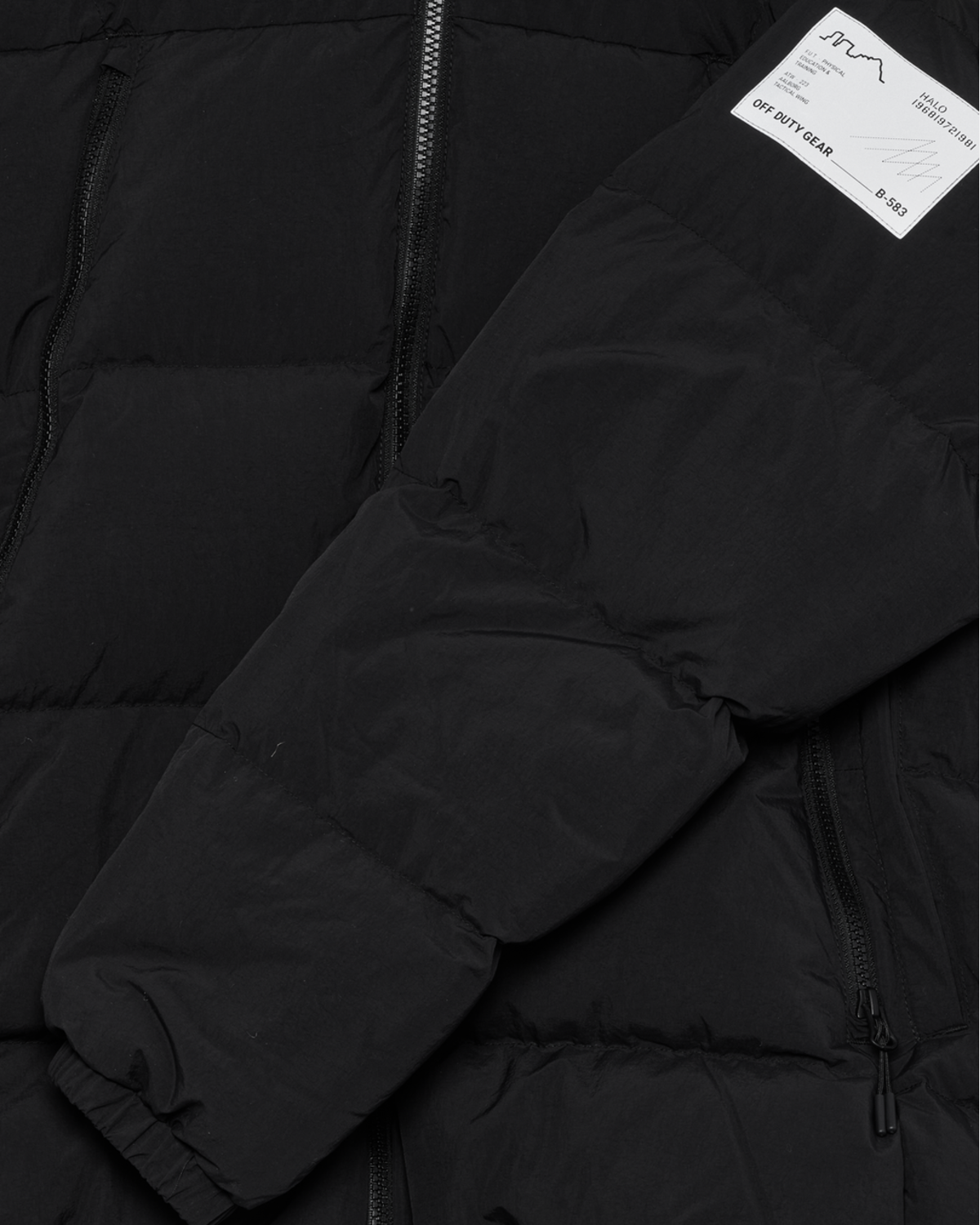 Halo Maverick Down Jacket - Black