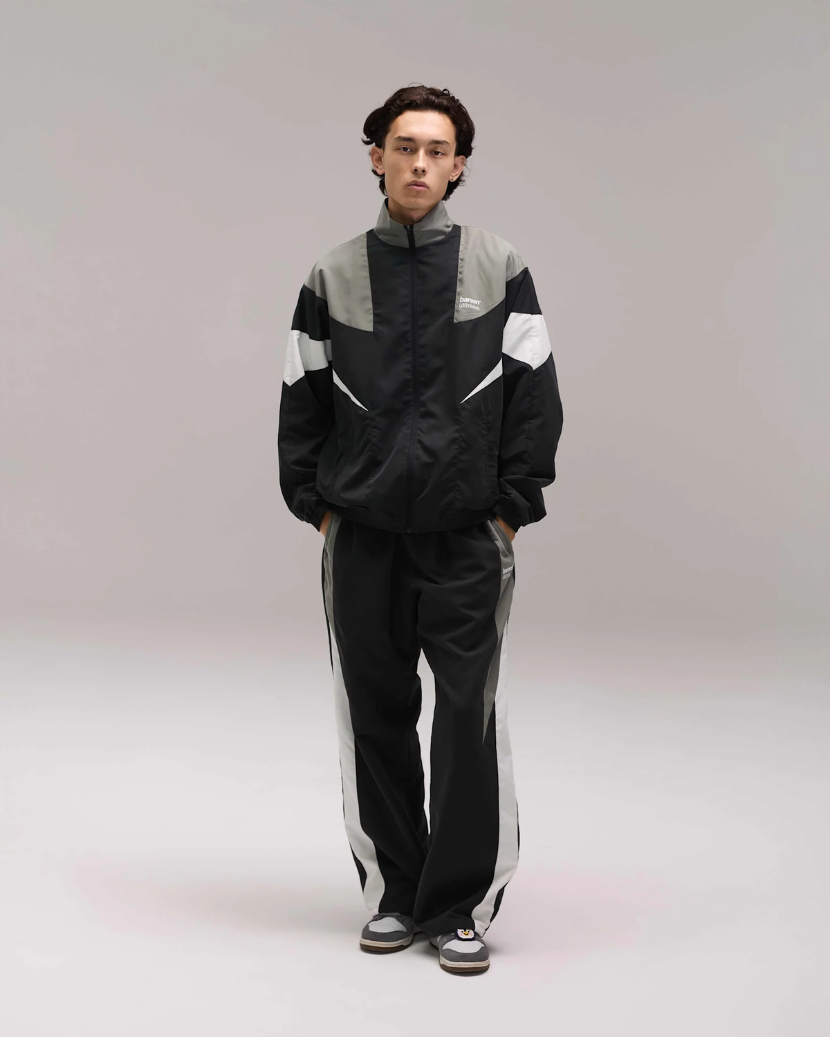 Bareen X (Di)Vision Track Jacket - Black / White