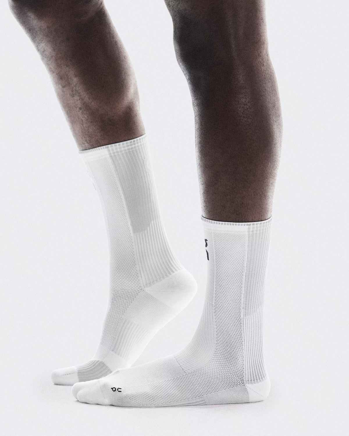 Performance Run Sock High Unisex - White / Glacier