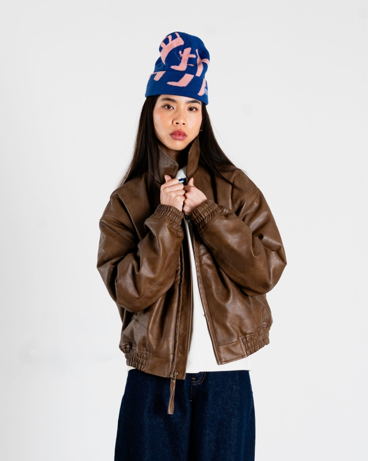 Bue Bomber Jacket - Dark Brown