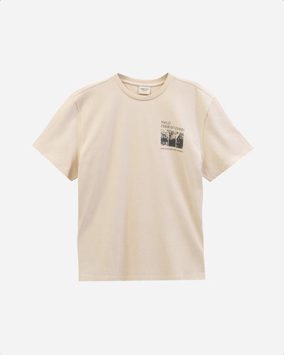 HALO Map T-shirt - Oyster Gray