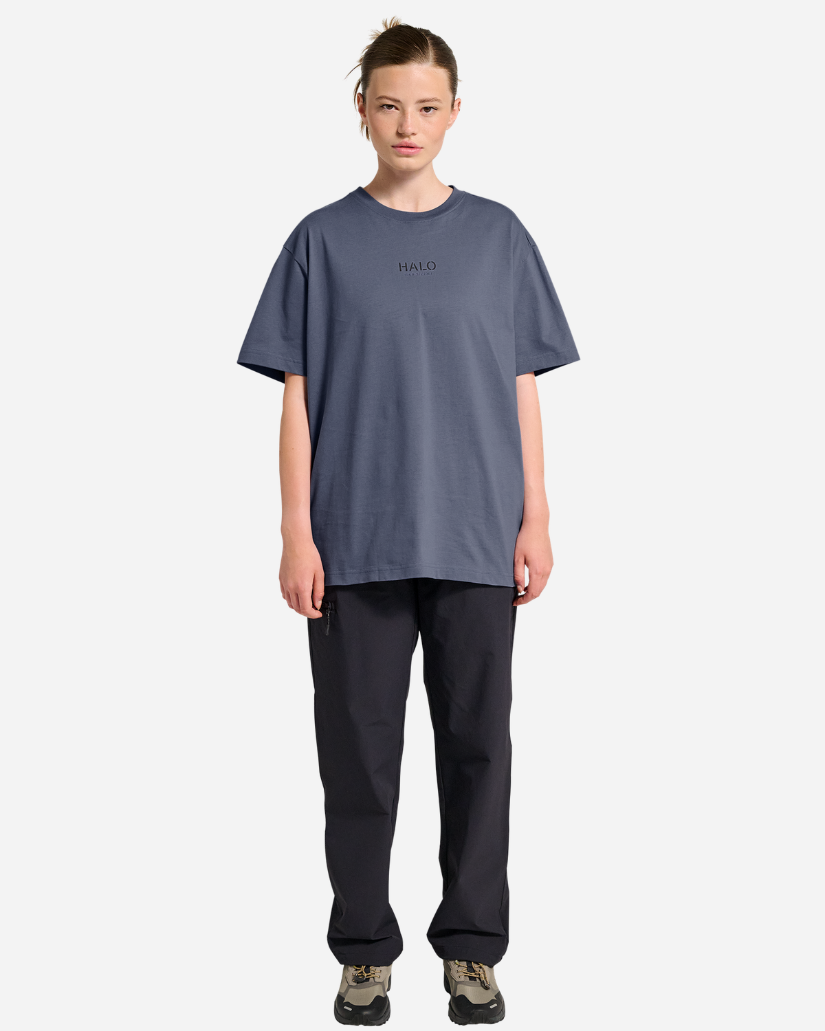 Halo Graphic T-shirt - Deep Blue