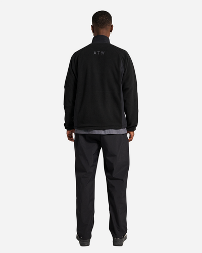 Halo Windproof Teddyfleece Jacket - Black