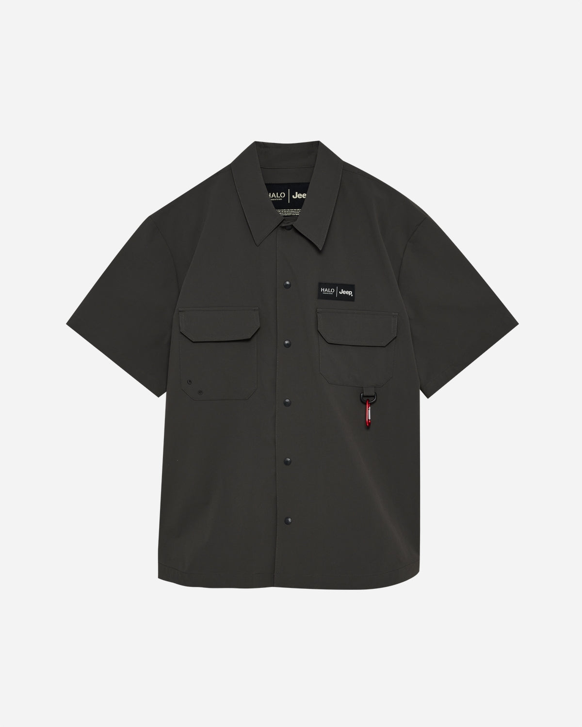 Halo Jeep Short Sleeve Shirt - Raven