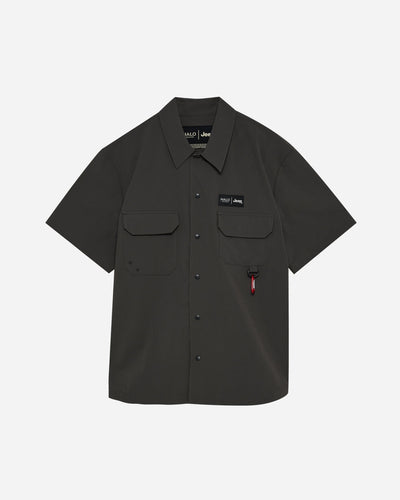 Halo Jeep Short Sleeve Shirt - Raven