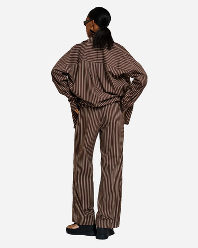 GigiRS Pant - Brown Stripe