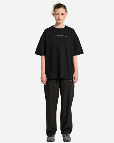 Halo Graphic Boxy T-Shirt - Black