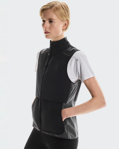 Women Weather Vest - Black / Eclipse