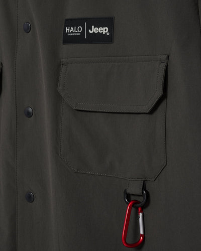 Halo Jeep Short Sleeve Shirt - Raven