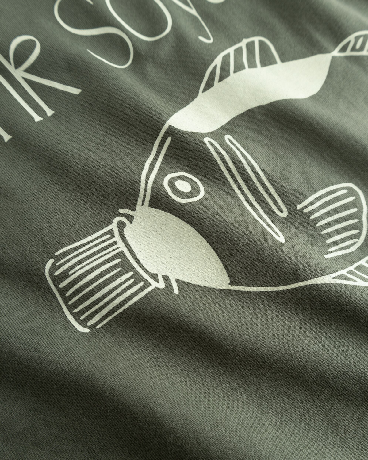 Baine Soya Tee - Grey-Green