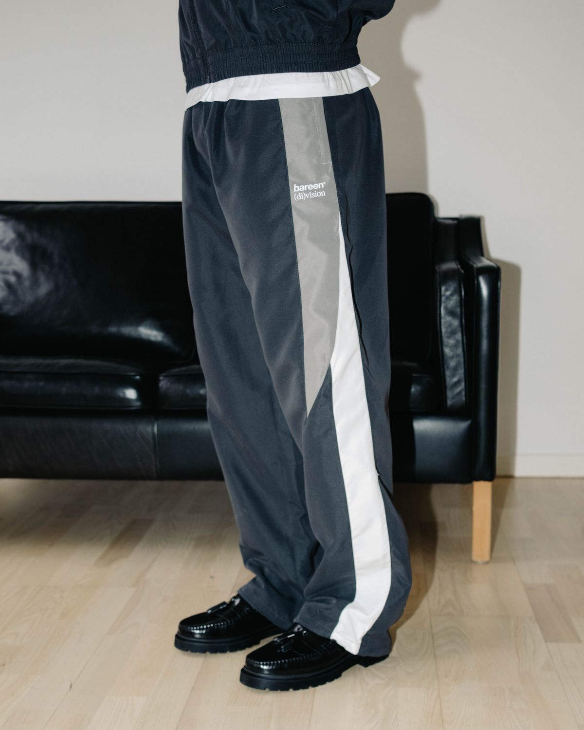 Bareen X (Di)Vision Track Pants - Black / White